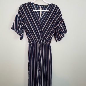Stripped Jumpsuit